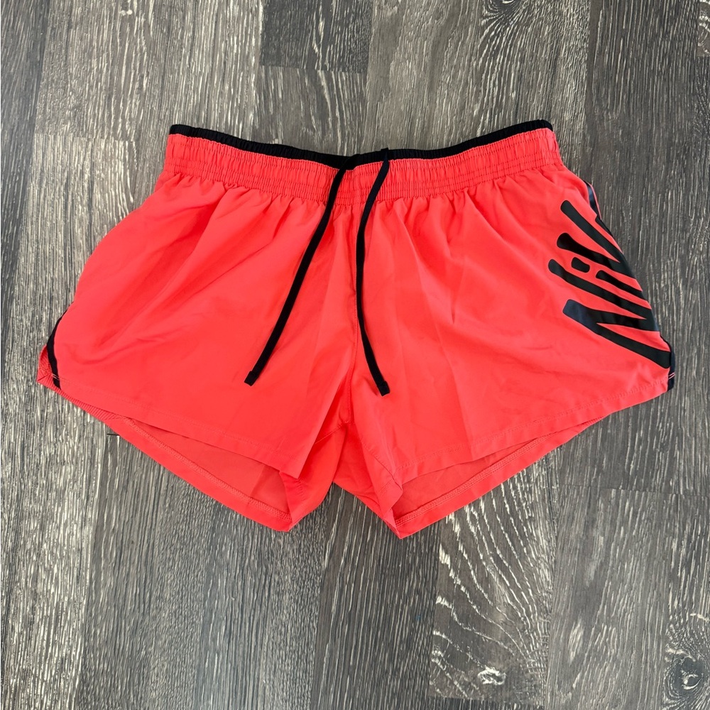 Nike Women's Coral Active Shorts with Black Trim